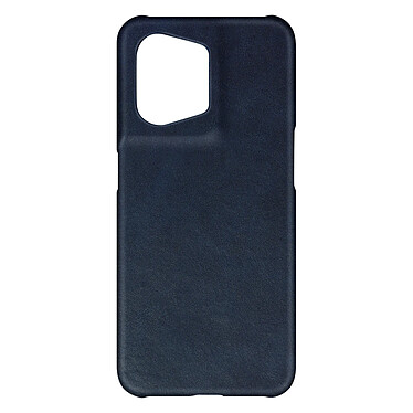 Avizar Coque pour Oppo Reno 8 5G Simili Cuir Texturé Intérieur Rigide Ultra-Fine  Bleu Nuit