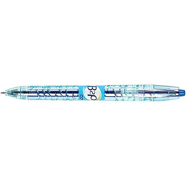 PILOT Stylo bille encre gel B2P Pointe moyenne 0,7mm Tracé 0,4 mm Bleu x 10