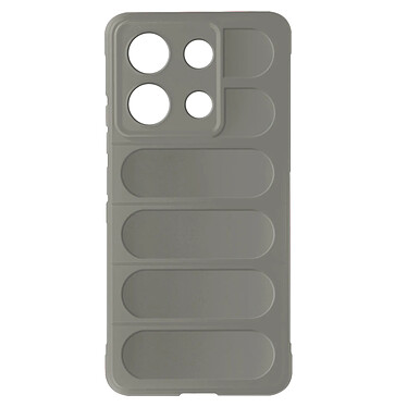 Avizar Coque pour Xiaomi Redmi Note 13 4G Antichoc Silicone Motif texturé 3D Gris