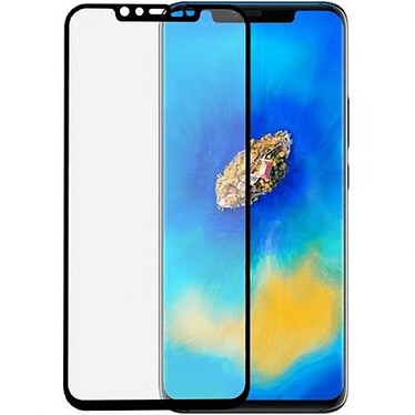 BigBen Connected Protège-écran pour Huawei Mate 20 Pro Oléophobe en verre trempé 3D Noir transparent