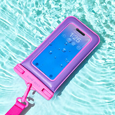 Avis Case Mate Étui waterproof flottant Purple Paradise