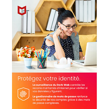 McAfee Total Protection - Licence 1 an - 10 postes - A télécharger pas cher