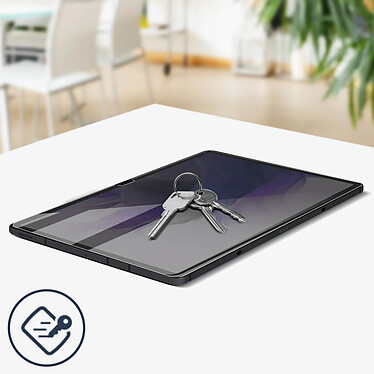 Avis Dux Ducis Film pour Samsung Galaxy Tab S7 Plus 12.4 et S7 FE et Tab S9 Plus Verre trempé Résistant Anti-traces  Noir