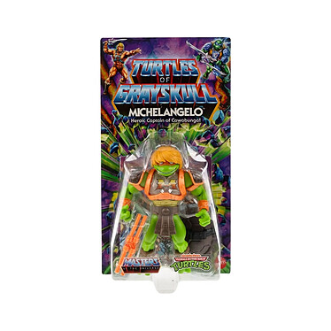 Avis MOTU x TMNT: Turtles of Grayskull - Figurine Michelangelo 14 cm