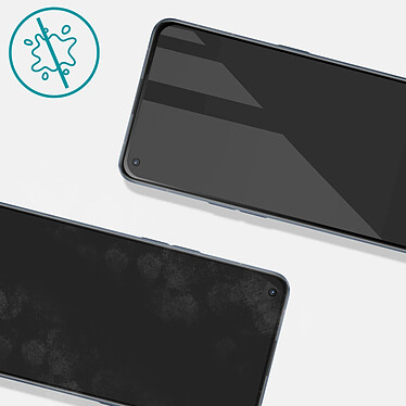 Bigben Verre Trempé pour Oppo Reno 6 Antichoc Anti-traces Ultra-fin  Contour biseauté Noir pas cher