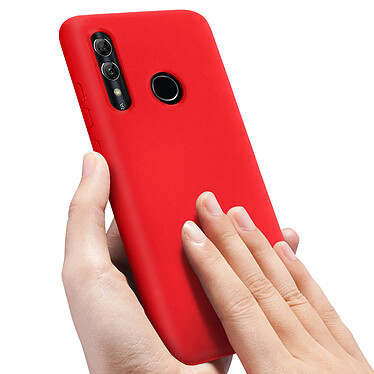 Avizar Coque Rouge Semi-Rigide pour Huawei P Smart 2019 , Honor 10 Lite pas cher