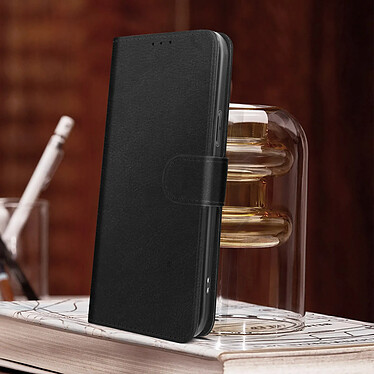 Acheter Avizar Housse iPhone 14 Clapet Portefeuille Fonction Support Vidéo Noir Chesterfield