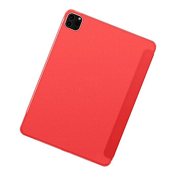 Evetane Étui Smart Cover iPad Air 109 pouces (2020/2022) / iPad Pro 11 pouces Rouge à Rabat avec Support pas cher