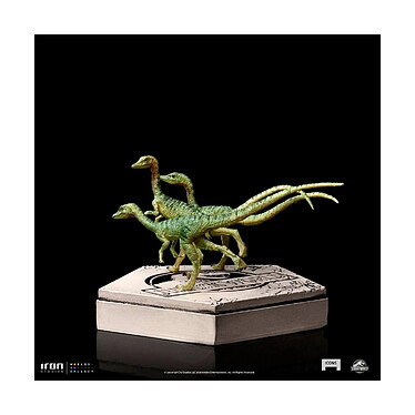 Jurassic World - Statuette Icons Compsognathus 5 cm pas cher