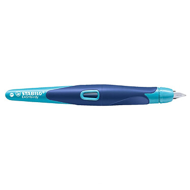 Avis STABILO Stylo plume - EASYbirdy - Stylo ergonomique rechargeable - Bleu/Azur - Gaucher