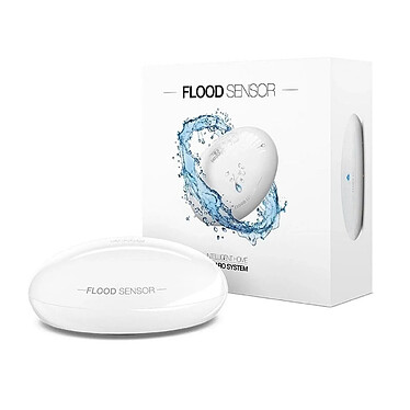 Fibaro - Détecteur de fuite ou inondation Z-Wave+ - Flood Sensor Fibaro