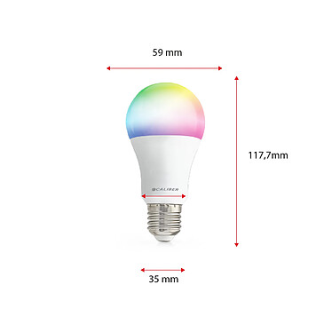 Avis Caliber HBT-E27 RGB et Blanc