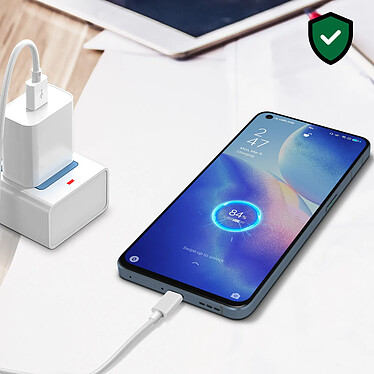 Oppo Câble Oppo USB vers USB-C Original Charge Rapide 3A et Sécurisée  Blanc pas cher