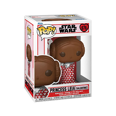 Avis Star Wars Valentines - Figurine POP! Leia (Val Choc) 9 cm