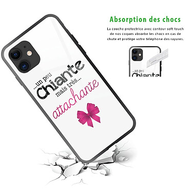 Avis Evetane Coque iPhone 11 Coque Soft Touch Glossy Un peu chiante tres attachante Design