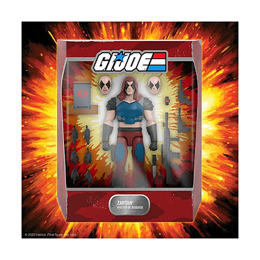 Avis G.I. Joe - Figurine Ultimates Zartan 18 cm