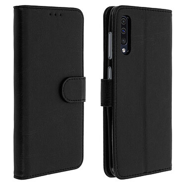 Avizar Housse Samsung Galaxy A50 Étui Portefeuille Support Stand - noir