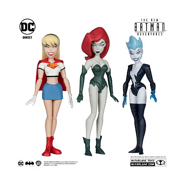 The New Batman Adventures - Pack 3 figurines DC Direct Girls' Night Out (Gold Label) 15 cm