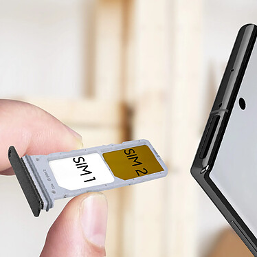 Avis Clappio Tiroir Carte SIM de Remplacement pour Samsung Galaxy Note 10  noir