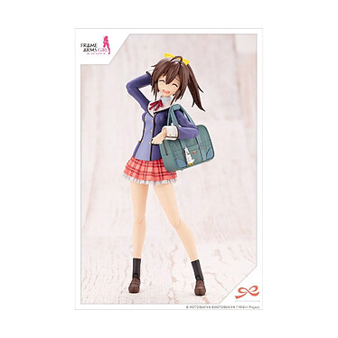 Sousai Shojo Teien - Figurine Plastic Model Kit 1/10 Ao Gennai Wakaba Girls' High School Winter pas cher