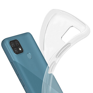 Avizar Coque pour Realme C21 et C11 2021 Flexible Fine et Légère  Transparent pas cher