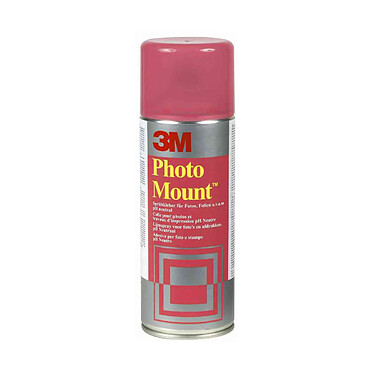 3M Colle en Aérosol Photo-Mount 400 ml pour Assemblage définitif