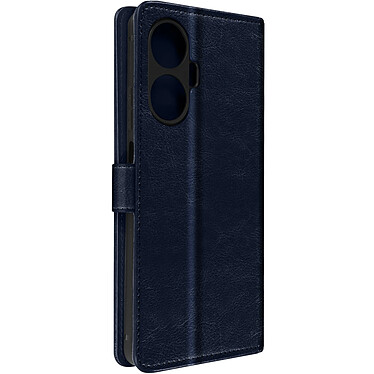 Avizar Étui pour Realme C55 porte-carte Support languette magnétique  bleu nuit