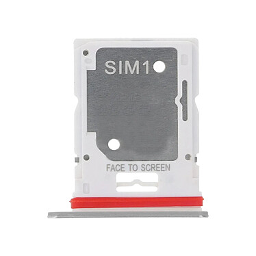 Clappio Tiroir carte SIM pour Xiaomi Redmi Note 11 Pro Dual Nano SIM Blanc