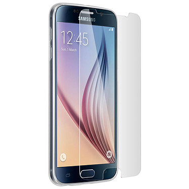 Acheter Avizar Coque Arrière + Film Verre Trempé Transparent Samsung Galaxy S6