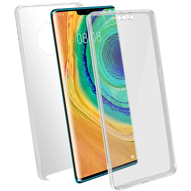 Avizar Coque Huawei Mate 30 Pro Arrière Rigide Intégral Avant Souple Transparent