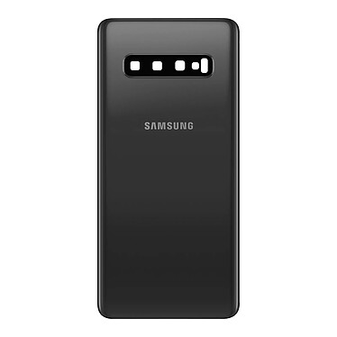 Clappio Vitre arrière de remplacement pour Samsung Galaxy S10 Noir