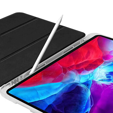 Avis Evetane Etui iPad Pro 11 pouces/ iPad Air (2020 et 2022) transparent avec Smart Cover Noir