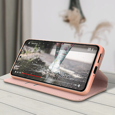 Acheter Avizar Étui Xiaomi 11T et 11T Pro Clapet Portefeuille Support Vidéo Rose