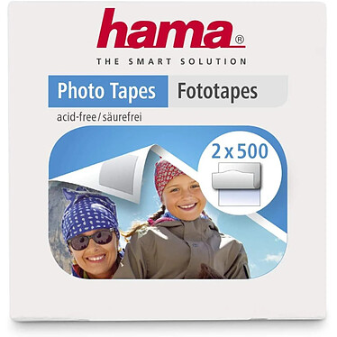 HAMA Pastilles autocollantes double face pour photos offre spéciale de 1000 p.