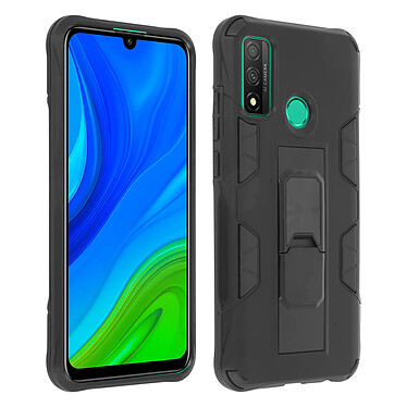 Avizar Coque Huawei P smart 2020 Hybride Antichoc Béquille Fonction Support Noir