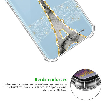 Acheter LaCoqueFrançaise Coque Samsung Galaxy A52 Silicone antichocs Solides coins renforcés  transparente Motif Illumination de paris