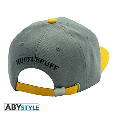 Avis Harry Potter - Casquette snapback Gris & Jaune - Poufsouffle