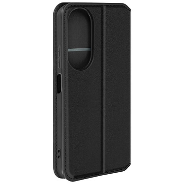 Avizar Étui pour Honor 90 Smart Clapet Porte-cartes et Support Vidéo Noir