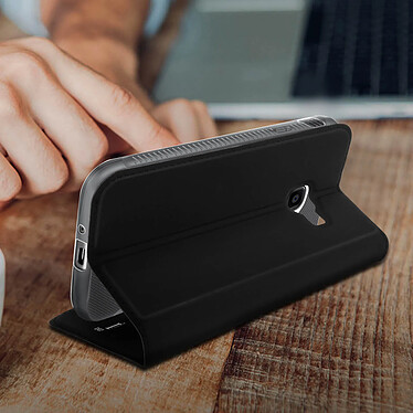 Dux Ducis Housse pour Galaxy Xcover 4 / 4S avec Porte-carte Support Vidéo  Noir pas cher