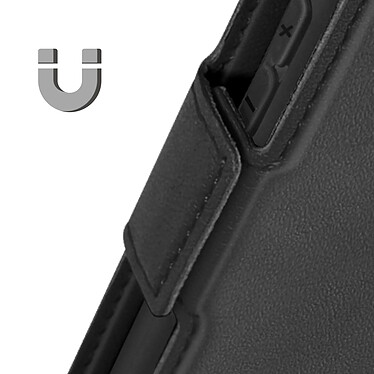 Avizar Étui pour TCL 406 et 408 Porte-carte Support Vidéo Design Fin Wallet Slim noir pas cher