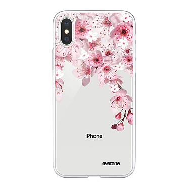 Evetane Coque iPhone X/Xs 360 intégrale Cerisier Tendance