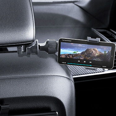 Avis LinQ Support Voiture / Bureau pour Smartphone de 4'' à 6.8'' Rotatif à 360°  Noir