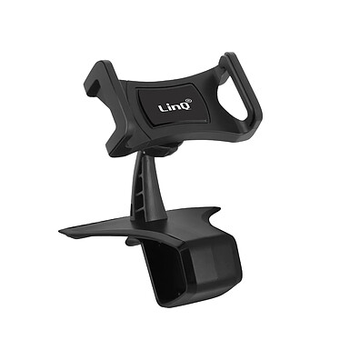 LinQ Support Voiture Smartphone Pare-soleil Emplacement Numéro Téléphone  Noir