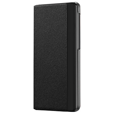 Avizar Coque Clapet pour Huawei Mate X3 Fenêtre et Béquille Support  Noir