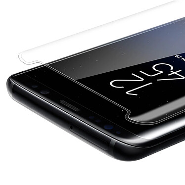 Acheter Avizar Film verre trempé bords incurvés Samsung Galaxy S8 Plus - Contour Transparent