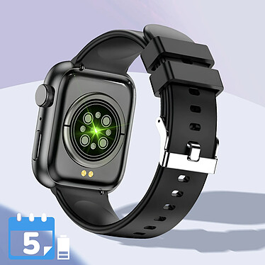 Acheter Forever Montre Connectée avec Appels Bluetooth Contrôle Caméra IGO Watch 3 Noir