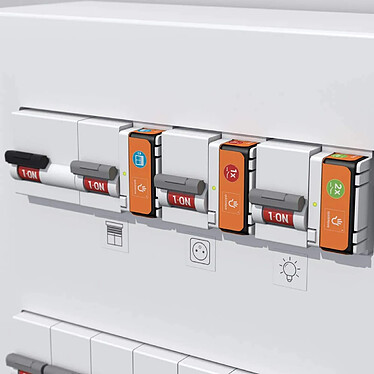 Avis Nodon - Lot de 5 Boitiers Rail DIN pour micromodules connectés - DRB-2-2-00