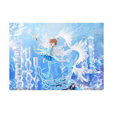 Avis Cardcaptor Sakura - Statuette 1/7 Sakura Kinomoto Battle Costume Water Ver. 36 cm