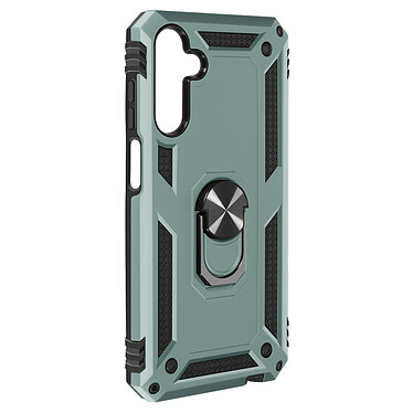 Avizar Coque pour Samsung Galaxy A15 5G Hybride Bague Support Magnétique Vert Foncé