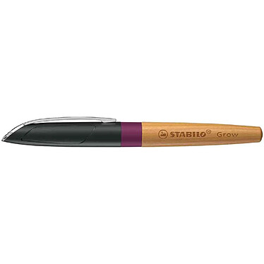 STABILO Stylo-plume Grow - violet prune/bois de cerisier